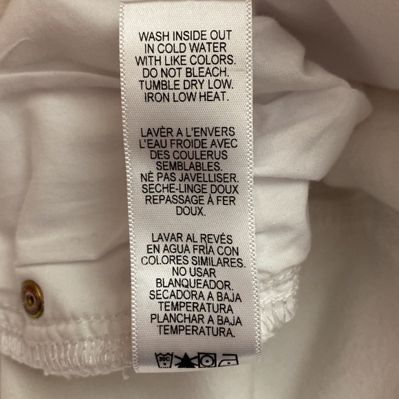 FRAME WHITE JEANS (Le Garçon) NWOT - Picture 11 of 13